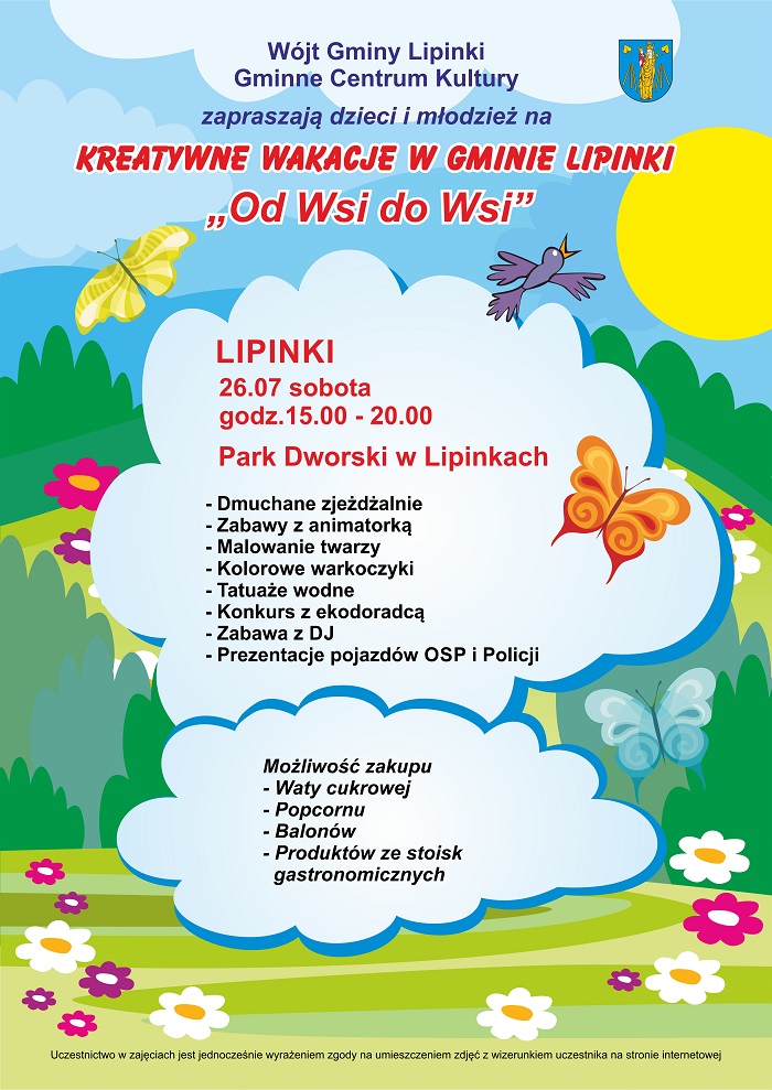 Plakat - Piknik Kreatywne wakacje 2025