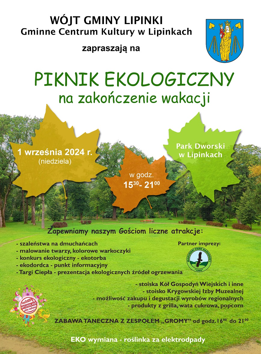 Piknik ekologiczny zakończenie wawkacji